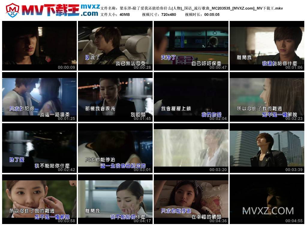 梁东泽-除了爱我还能给你什么(人物)_国语_流行歌曲_MC203535